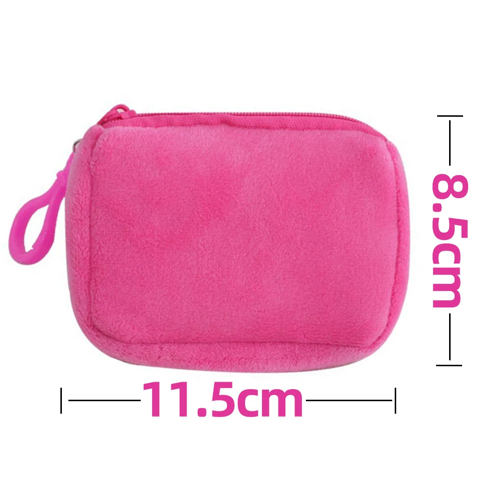 Cinnamoroll Badtz Maru Kuromi Plush Coin Purse Key Case Bag Kids Portable Mini Storage Bag Cute Gifts For Kids Clutch