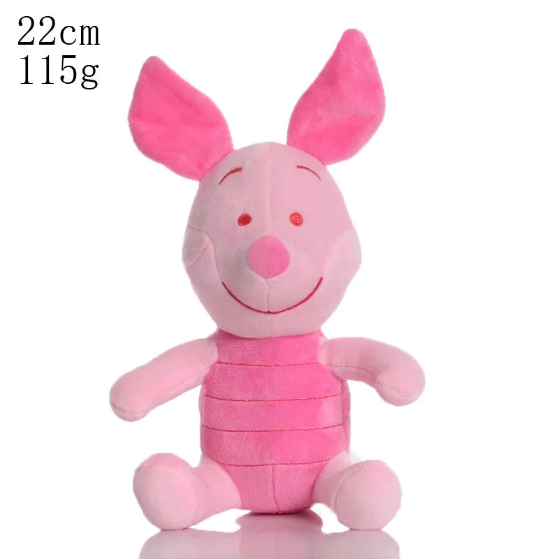 21cm-23cm Winnie The Pooh Tigger Piglet Eeyore Plush Toy Cute Animal Bear Tiger Pig Donkey  Soft Stuffed Doll Kids Gifts