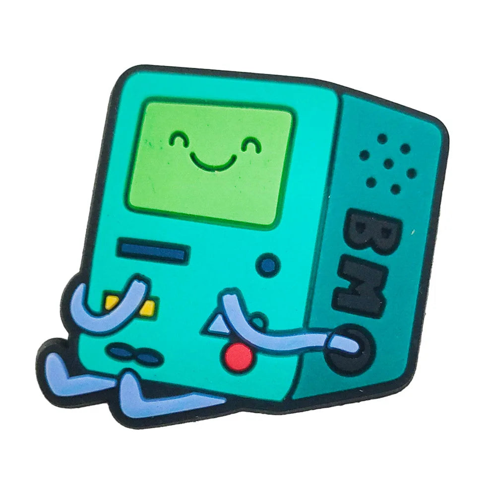 New 1pcs Adventure Cartoon Characters Shoe Charms DIY Clogs Shoe Accessories Fit Pins Decorate Buckle Kids Girls Birthday Gifts