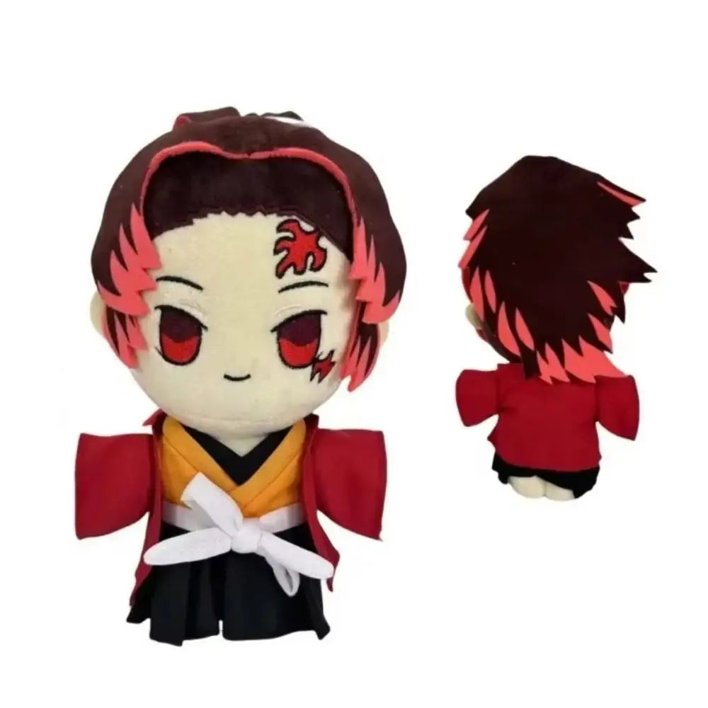 Demon Slayer Plush Doll Anime Peripheral Home Decor Stuffed Tsugikuni Yoriichi 22cm Cosplay Kokushibou Akaza Doll Kids Toy Gifts