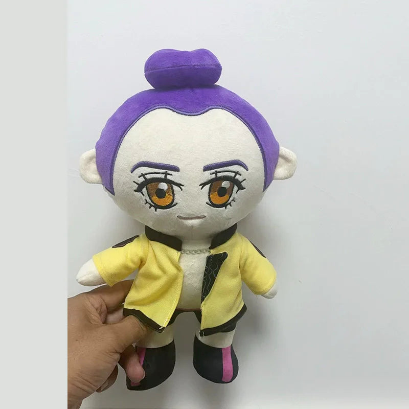 Kpop Demon Hunters Rumi Plush Cute Demon Hunter Saja Boys Plushie Cartoon Tiger/Bird Stuffed Doll Soft Home Decor Toy Kids Gift