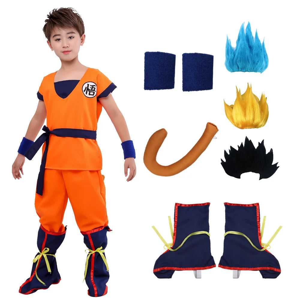 Halloween cosplay costume, children's adult anime character performance costume, carnival costume decoration