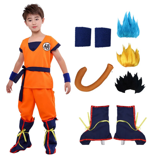 Halloween cosplay costume, children's adult anime character performance costume, carnival costume decoration