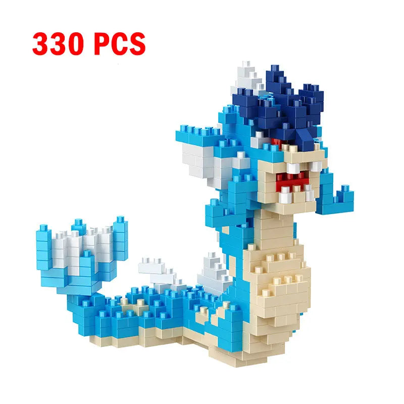 Pokemon Small Building Pokemon Nanoblock Cartoon Pikachu Animal Model Education Game Graphics Pokemon Toys For Kids Birthday