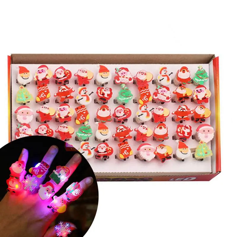 10/20PCS Glowing Bracelets Slap Rings Toy Children Gifts Christmas Party Favor Kids Birthday Gifts Wedding Guests Giveaways Gift