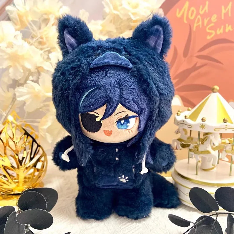 Anime Genshin Impact Plush Wanderer Kinich Scaramouche Xiao Venti Cotton changing doll Stuffed Animals Kids toy gifts Clothing