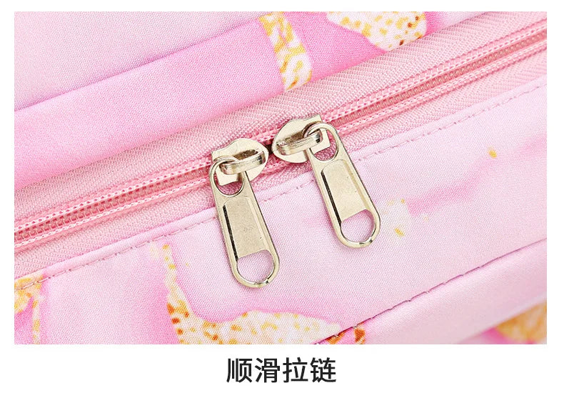 3pcs Movie Kpop Demon Hunters Backpack Lunch Bag Pencil Case Set Student Anime Fashion Schoolbag Pen Case Bento Pouch Suit Gifts