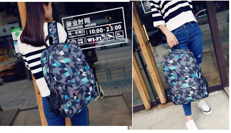 Cute Animal Capybara Print Black Backpack Teenager Student Schoolbag Boys Girls Gift