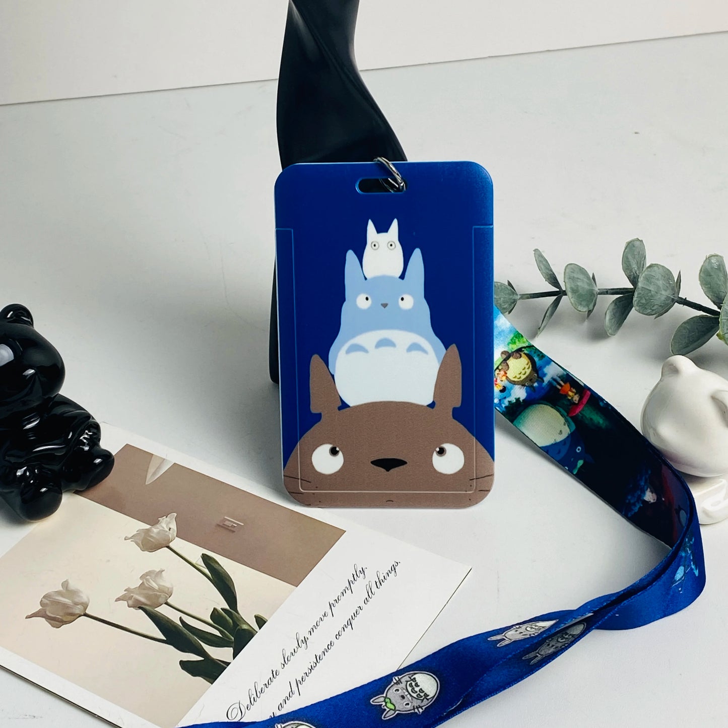 Anime Card Cases card Lanyard Key Lanyard Cosplay Badge ID Cards Holders Neck Straps Keychains