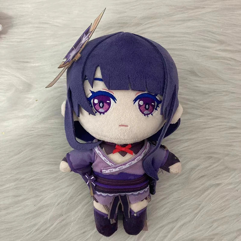 20cm Genshin Impact Plush Pendant Doll Toy Zhong Li Xiao Hu Tao Klee Paimon Soft Stuffed Pillow Kids Christmas Plushies Gifts