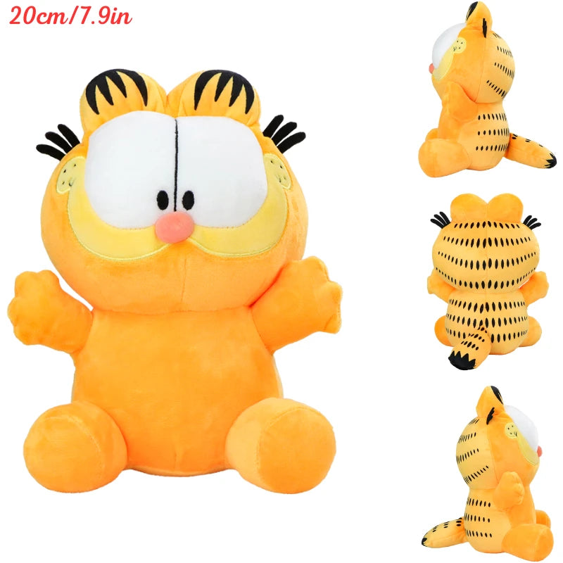 Original Garfield Cat Anime Plush Toys Cute Garfield Family Odie Stuffed Anime Plushies Kawaii Cartoon Peluche Dolls Gifts Kids