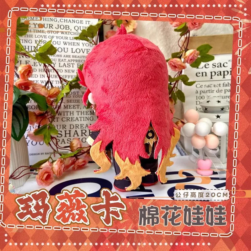 Anime Genshin Impact Plush Wanderer Kinich Scaramouche Xiao Venti Cotton changing doll Stuffed Animals Kids toy gifts Clothing