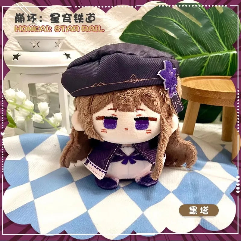 12cm Mini Anime Honkai: Star Rail Plush Doll Huohuo Serval Boothill Topaz Argenti Blade Jing Yuan Kafka boys girls gift Kids toy