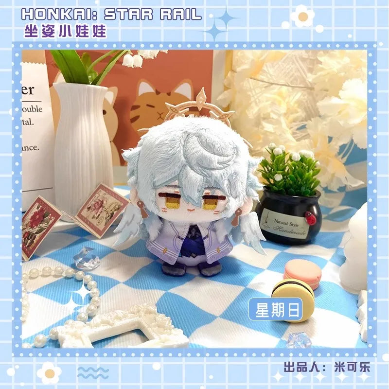 12cm Mini Anime Honkai: Star Rail Plush Doll Huohuo Serval Boothill Topaz Argenti Blade Jing Yuan Kafka boys girls gift Kids toy