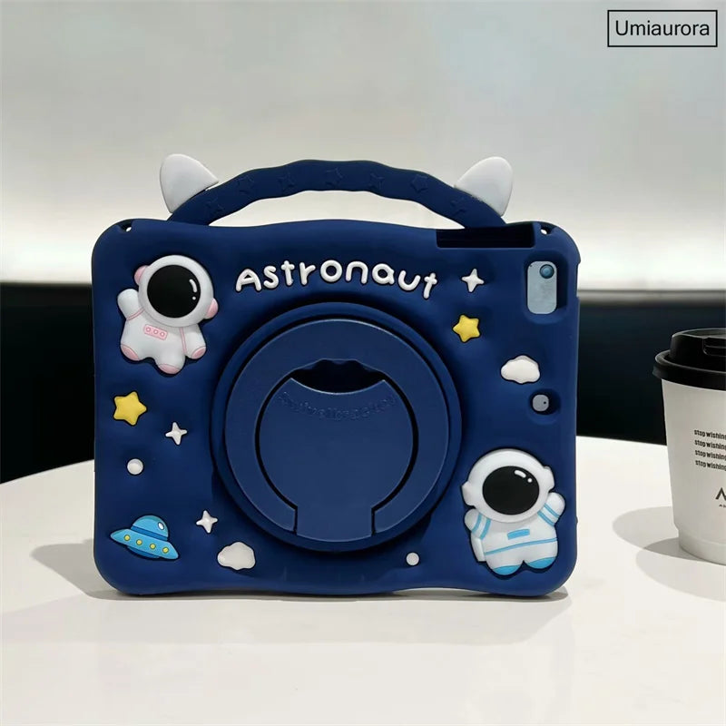 Cartoon Kids Cases For Huawei Matepad Pro 11 10.8 10.4 T10 T10S Mediapad T5 M5 Lite 8.0 10 10.1 Tablet Silicon Cover Stand Funda