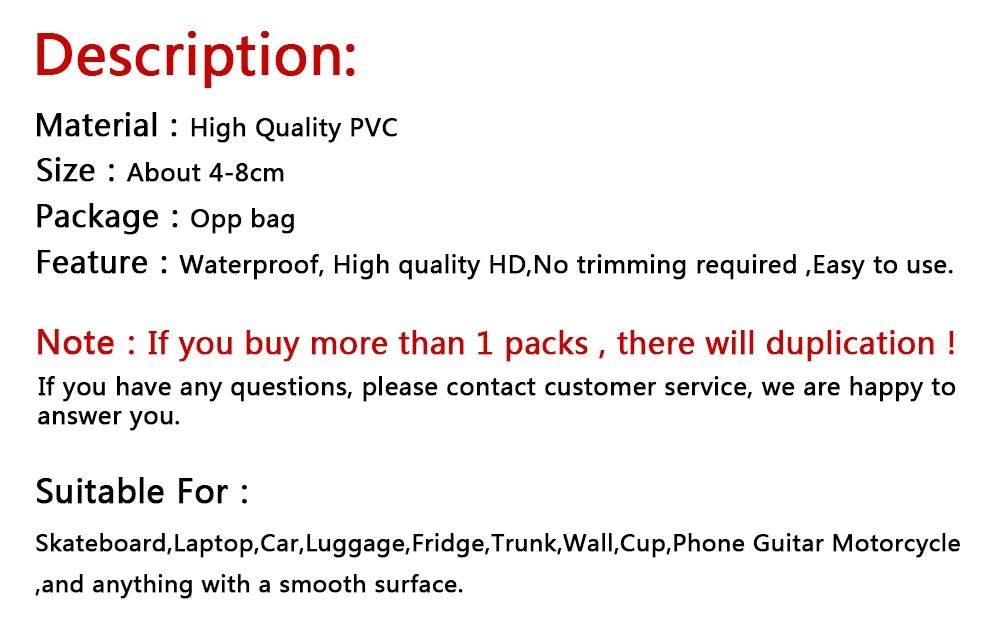 10/30/50PCS Anime NANA Stickers Cool Graffiti Decals DIY Decoration For Phone Laptop Stationery PVC Waterproof Sticker Toys Gift