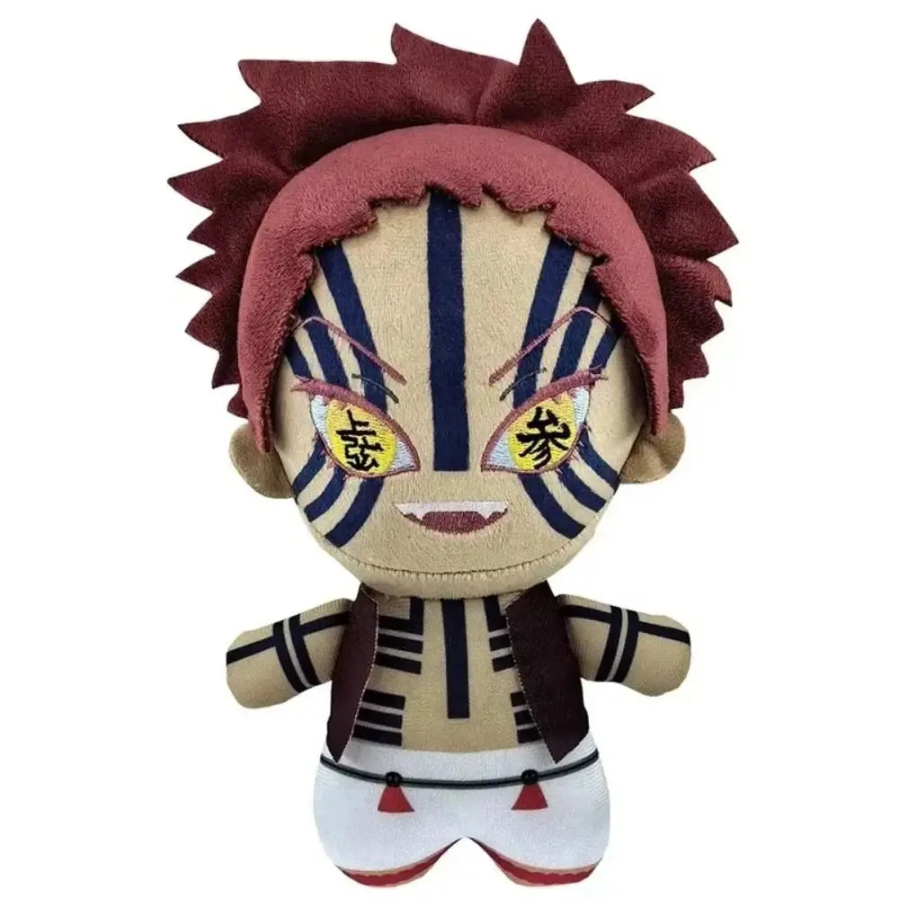 Demon Slayer Plush Doll Anime Peripheral Home Decor Stuffed Tsugikuni Yoriichi 22cm Cosplay Kokushibou Akaza Doll Kids Toy Gifts