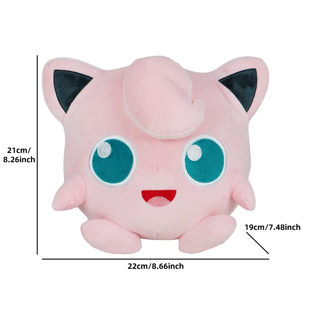 Jigglypuff Original Pokemon Plush Toys Cute Anime Soft Stuffed Animals Peluche Dolls Birthday Gifts Kids Home Decoration