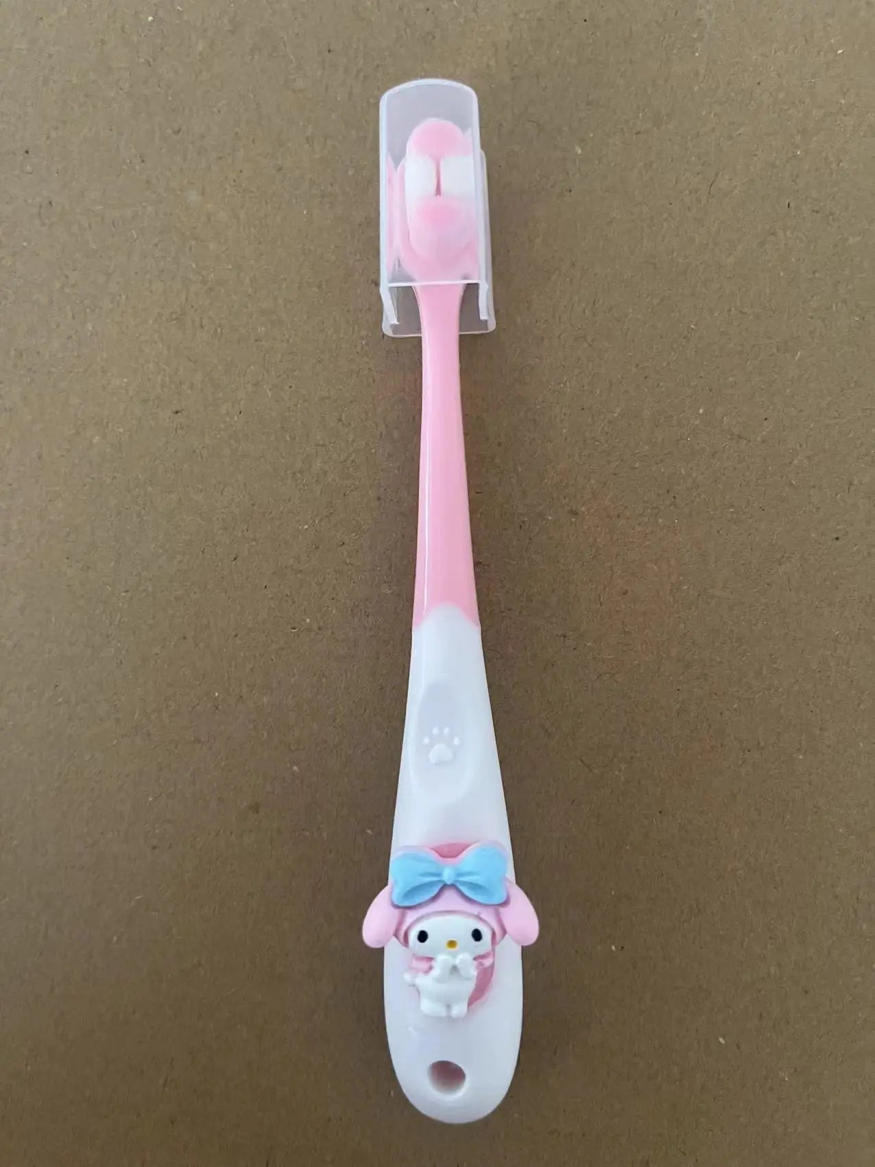 Sanrio Children Toothbrush Anime My Melody Kuromi Household Soft Tooth Brush Kawaii Teeth Cleaning Oral Tool Cartoon Kids Gifts