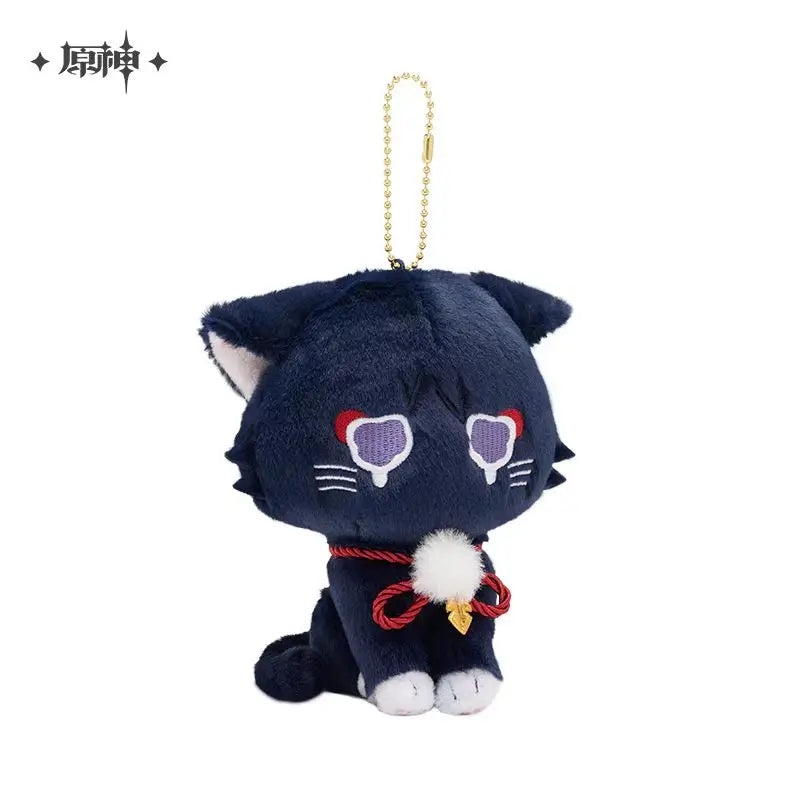 Game Genshin Impact Wanderer Fairytale Cat Plush Anime Cosplay Pendant Cartoon Stuffed Doll Kids Xmas Gift