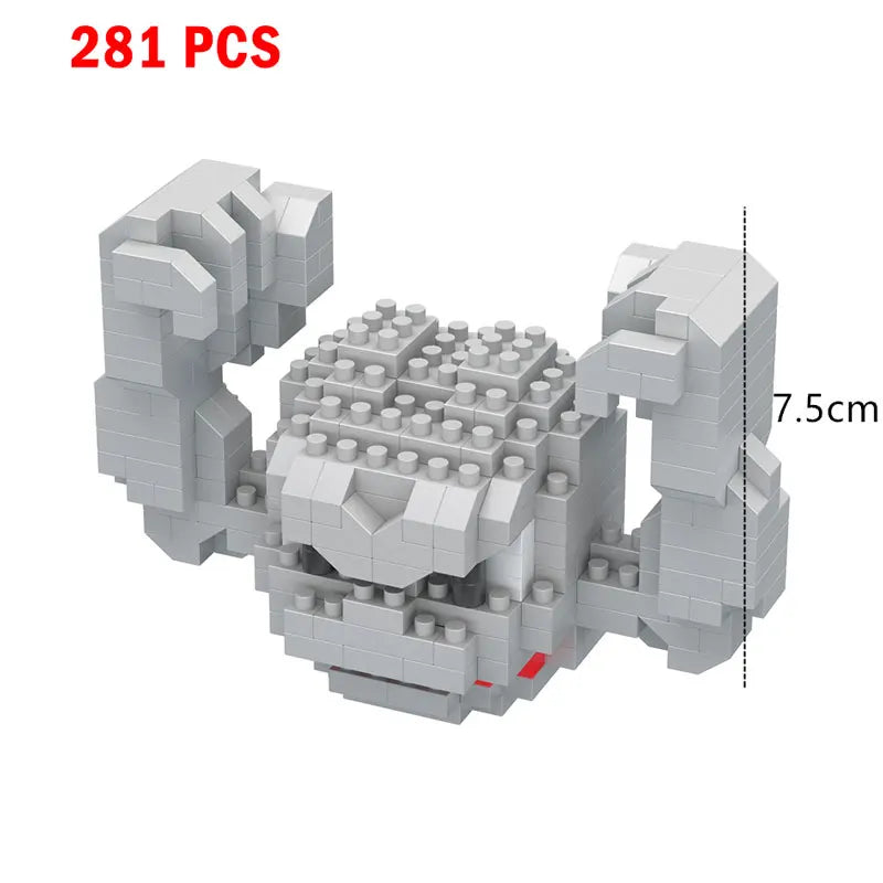 Pokemon Small Building Pokemon Nanoblock Cartoon Pikachu Animal Model Education Game Graphics Pokemon Toys For Kids Birthday