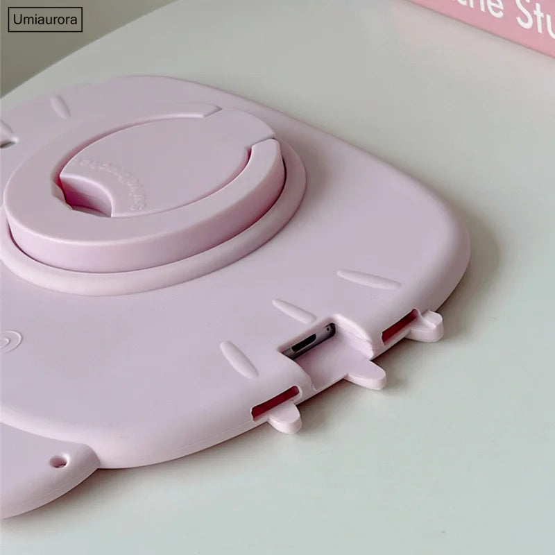 Cartoon Kids Cases For Huawei Matepad Pro 11 10.8 10.4 T10 T10S Mediapad T5 M5 Lite 8.0 10 10.1 Tablet Silicon Cover Stand Funda