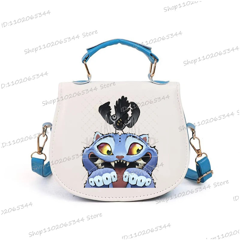 2025 Kpop Demon Hunters Anime Women's Designer Underarm Handbag Fashion Anime Movie High Quality Girls Tote Crossbody Bags