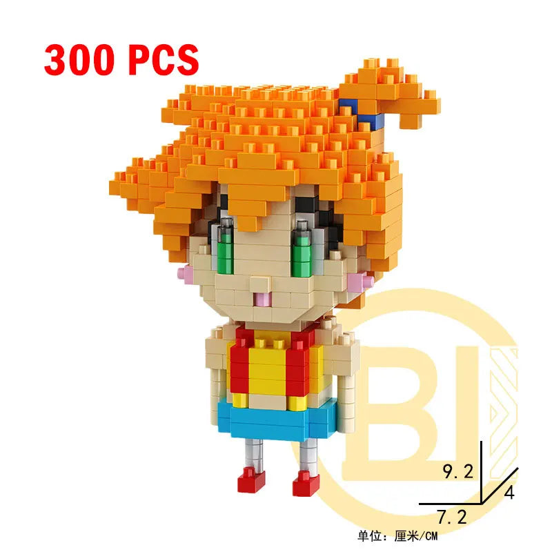 Pokemon Small Building Pokemon Nanoblock Cartoon Pikachu Animal Model Education Game Graphics Pokemon Toys For Kids Birthday