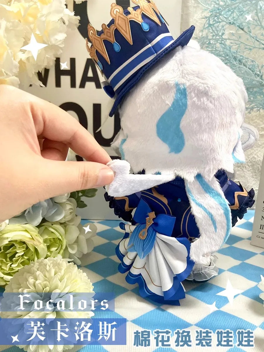 Anime Genshin Impact Plush Wanderer Kinich Scaramouche Xiao Venti Cotton changing doll Stuffed Animals Kids toy gifts Clothing