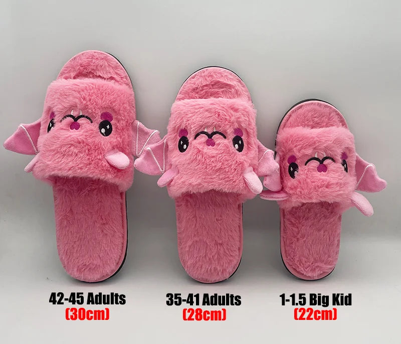 TreasuringU Halloween Kawaii Bat Plush Toys with Slippers Cute Plushie Dolls Cartoon Funny Ghost Toys Kids Birthday Gift