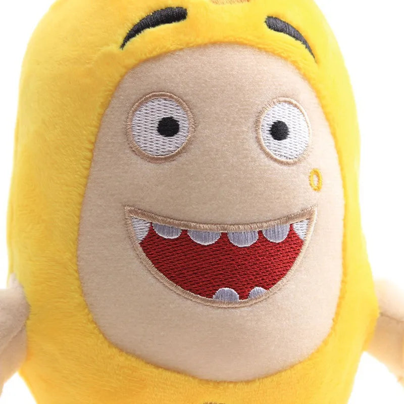 Anime Oddbods Cartoon Game Plush Toys Cute Soft Fuse Pogo Bubbles Slick Zeke Jeff Plush Doll Toys For Kids Christmas Gift 15cm