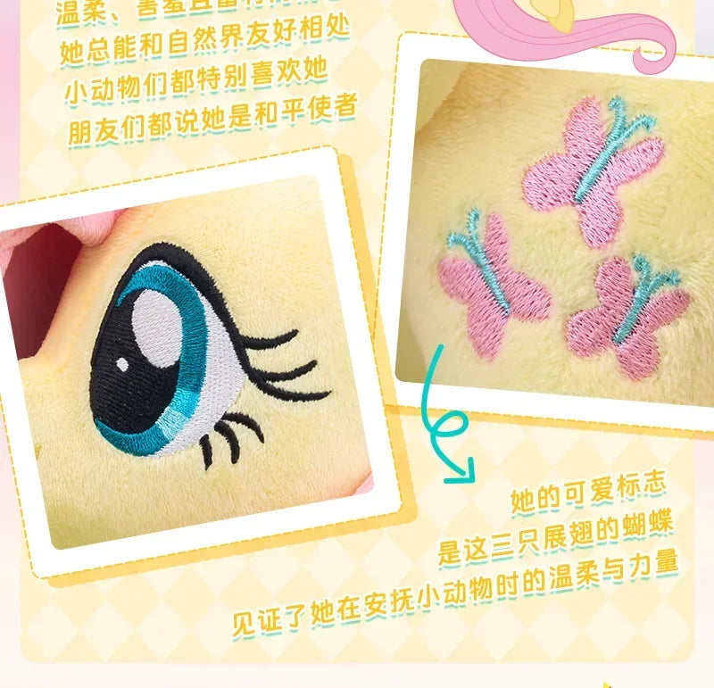 35/30CM My Little Pony Plush Toys Twilight Sparkle Pinkie Pie Fluttershy Rainbow Dash Soft Stuffed Unicorn Toys for Kids Gift