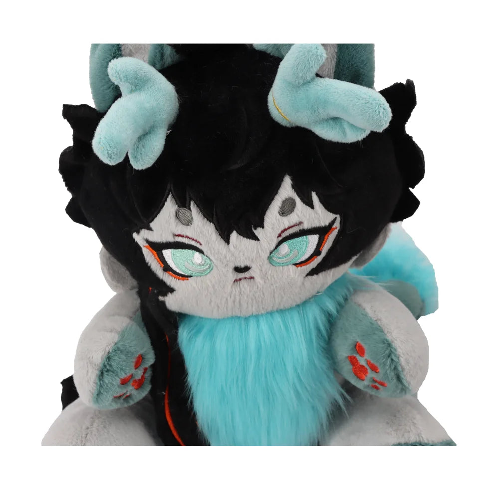 Cartoon Anime Plush Toys Danheng Meow Honkai Star Rail Plush Honkai: Star Rail Adorable Soft Plush Birthday Halloween Xmas Gifts