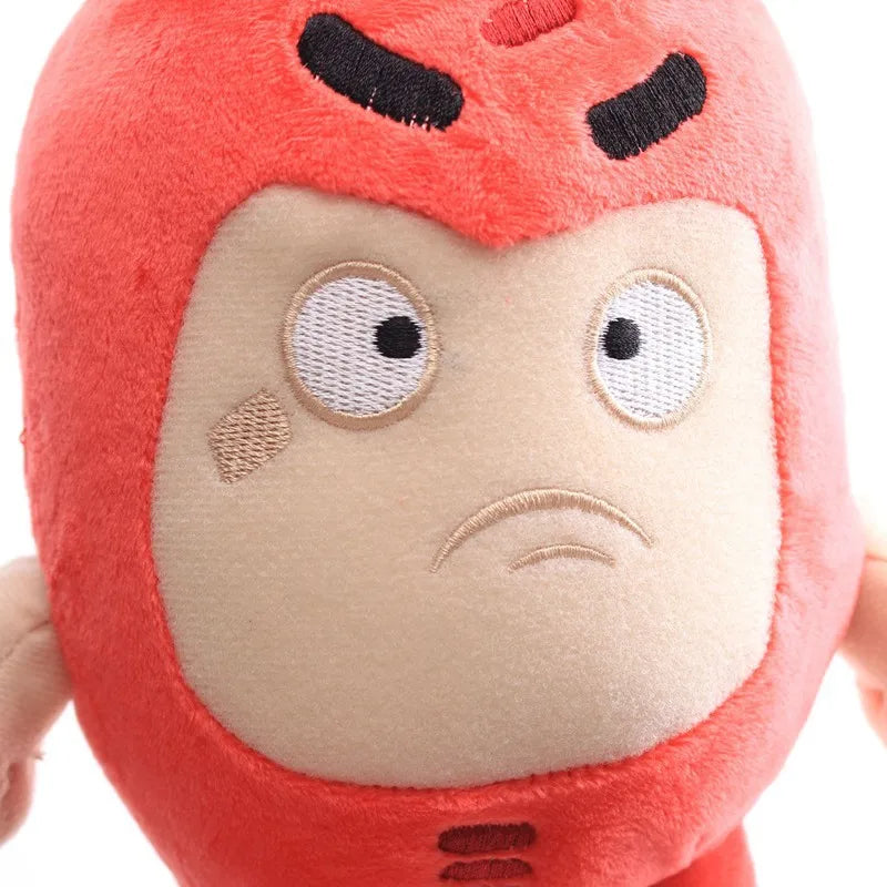 Anime Oddbods Cartoon Game Plush Toys Cute Soft Fuse Pogo Bubbles Slick Zeke Jeff Plush Doll Toys For Kids Christmas Gift 15cm