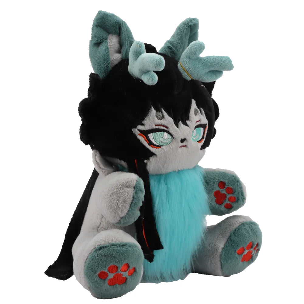 Cartoon Anime Plush Toys Danheng Meow Honkai Star Rail Plush Honkai: Star Rail Adorable Soft Plush Birthday Halloween Xmas Gifts