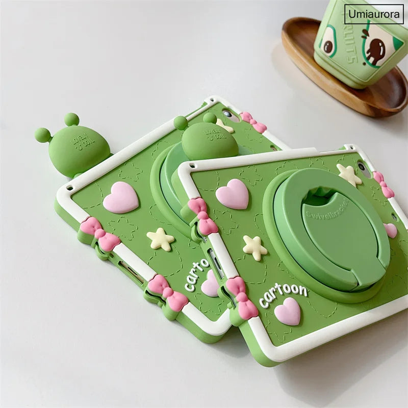 Cartoon Kids Cases For Huawei Matepad Pro 11 10.8 10.4 T10 T10S Mediapad T5 M5 Lite 8.0 10 10.1 Tablet Silicon Cover Stand Funda