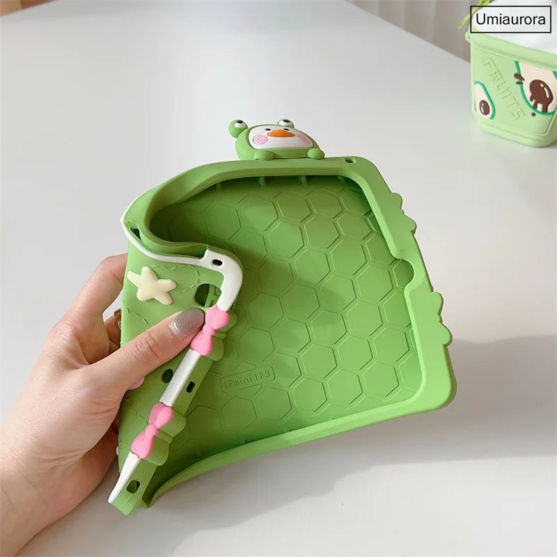 Cartoon Kids Cases For Huawei Matepad Pro 11 10.8 10.4 T10 T10S Mediapad T5 M5 Lite 8.0 10 10.1 Tablet Silicon Cover Stand Funda