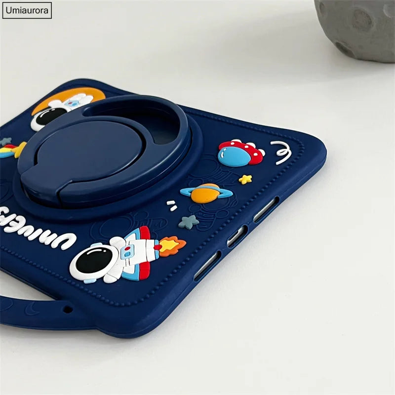 Cartoon Kids Cases For Huawei Matepad Pro 11 10.8 10.4 T10 T10S Mediapad T5 M5 Lite 8.0 10 10.1 Tablet Silicon Cover Stand Funda