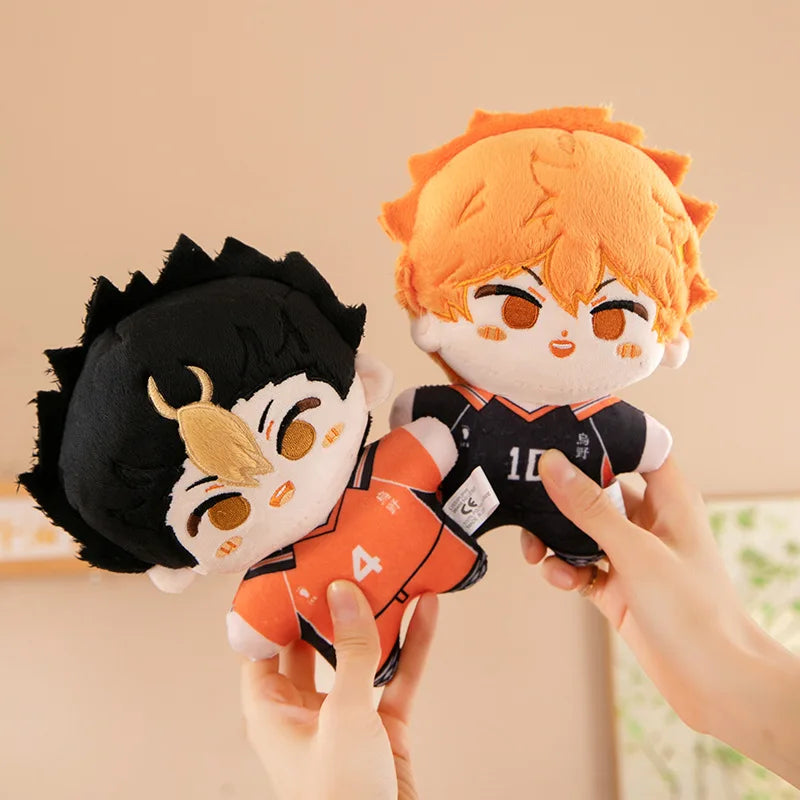 20cm Kawaii Haikyuu Plush Toy Volleyball Stuffed Anime Doll Hinata Shoyo Tobio Kageyama Yu Nishinoya for Fans Kids Birthday Gift
