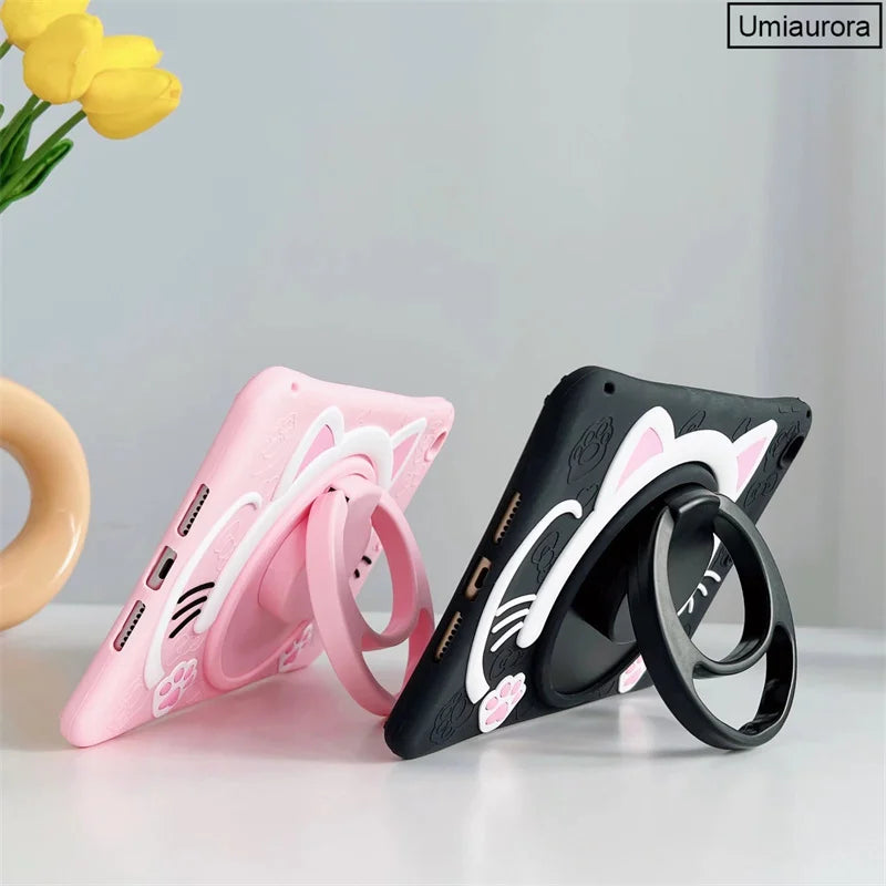 Cartoon Kids Cases For Huawei Matepad Pro 11 10.8 10.4 T10 T10S Mediapad T5 M5 Lite 8.0 10 10.1 Tablet Silicon Cover Stand Funda