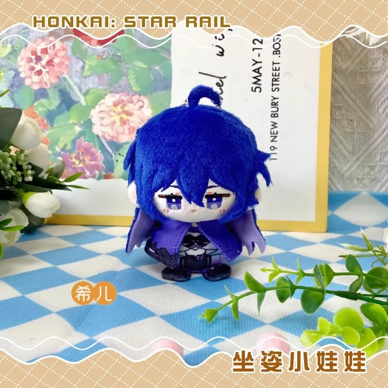 12cm Mini Anime Honkai: Star Rail Plush Doll Huohuo Serval Boothill Topaz Argenti Blade Jing Yuan Kafka boys girls gift Kids toy