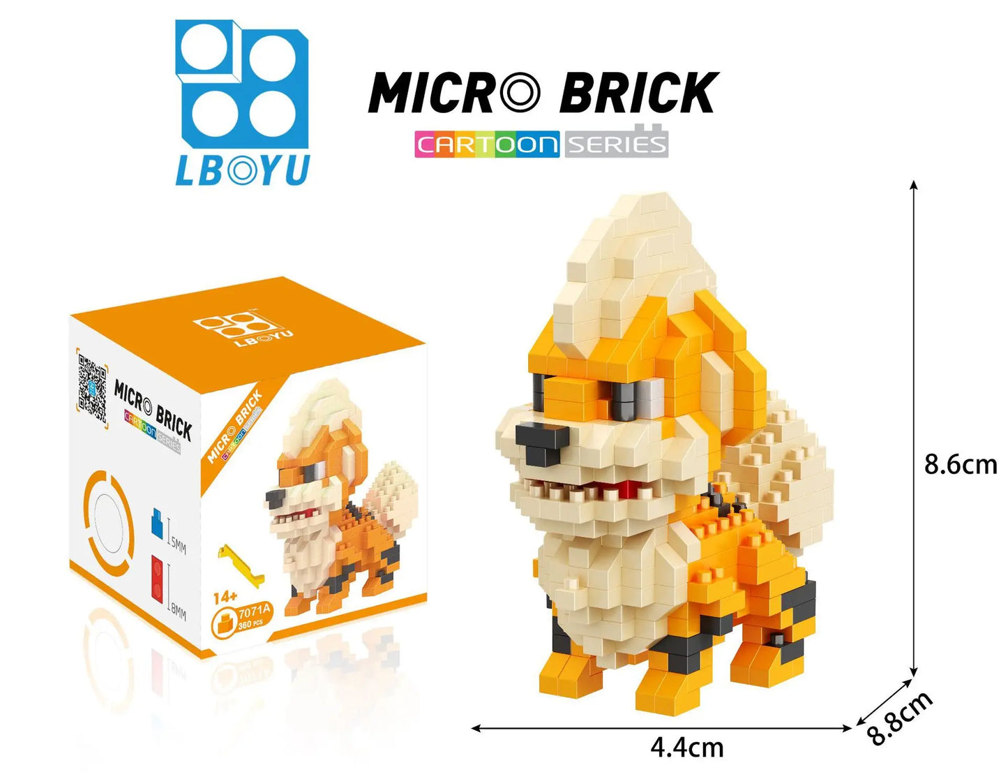 LNO Pokemon Raichu Pichu Kawaii Marowak Mini Blocks Gengar Jynx Diamond Blocks Kids Building Brick DIY Model Educational Toys