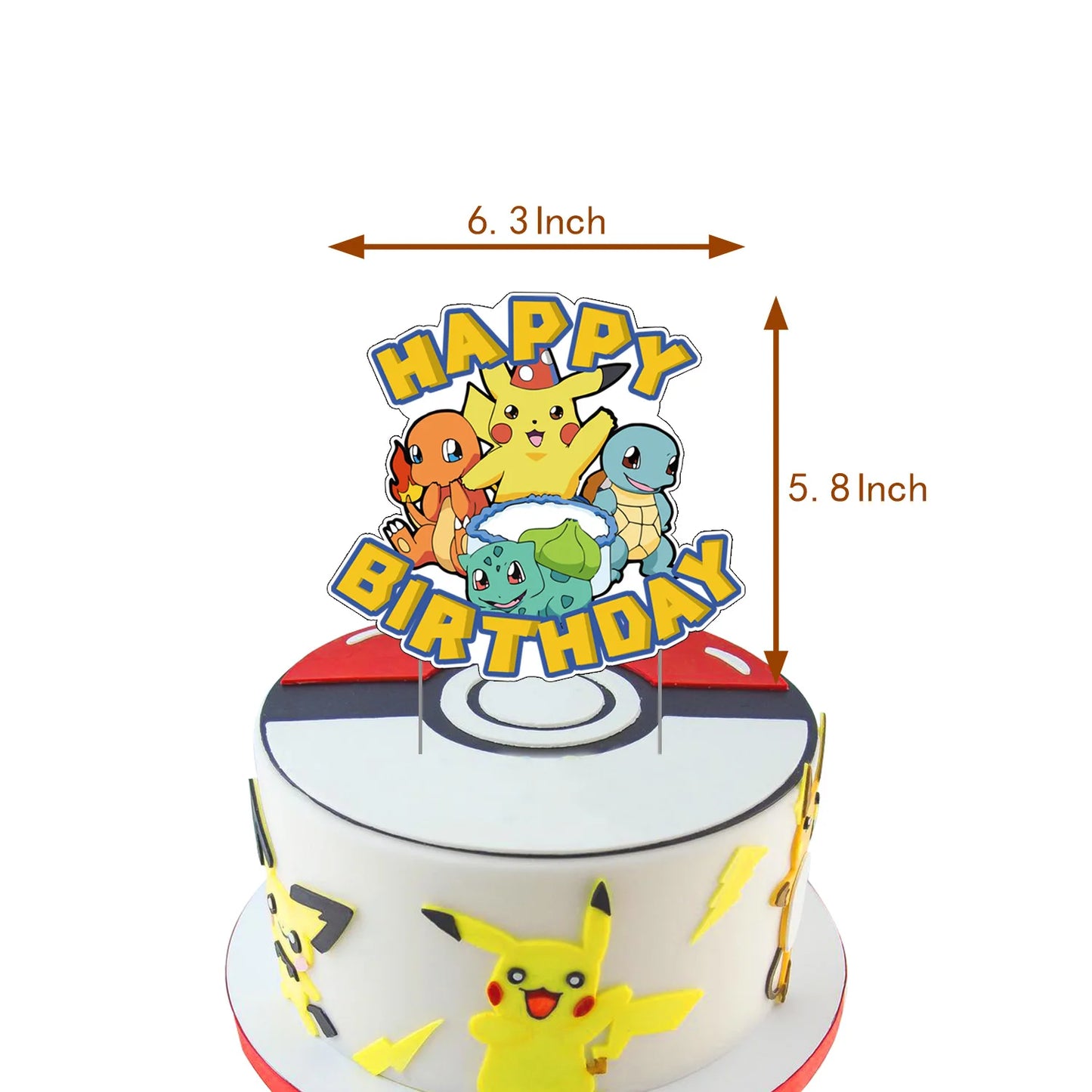 Pokemon Party Theme Disposable Tableware Banner Decor Pikachu Cup Plate Napkin Tablecloth Kids Toy Baby Shower Party Supplies ﻿