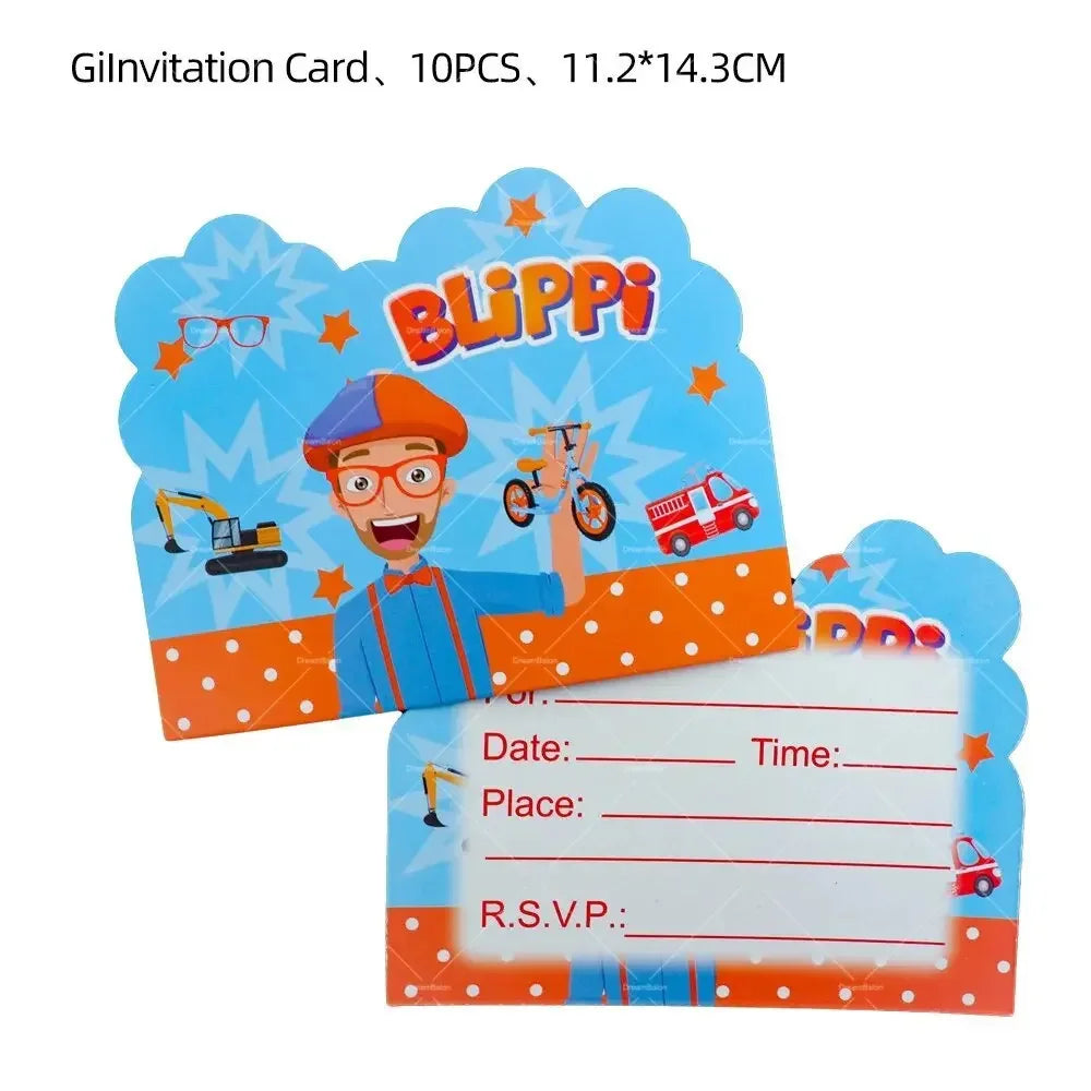 Blippiing Foil Balloon Happy Birthday Banner Decoration Party Supplies Backdrop Cake Toppers Disposable Tableware Latex Ballons