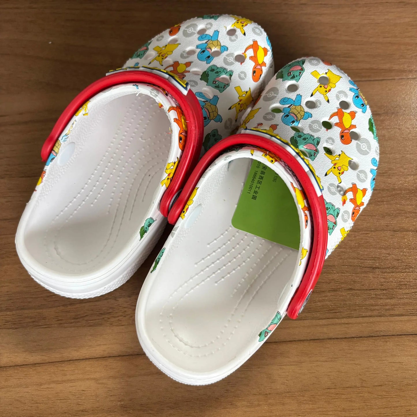 Pokemon Kawaii Pikachu Squirtle Breathable EVASandals for Kids - Anime Slippers for Home And Beach Summer Footwear Kids Gifts