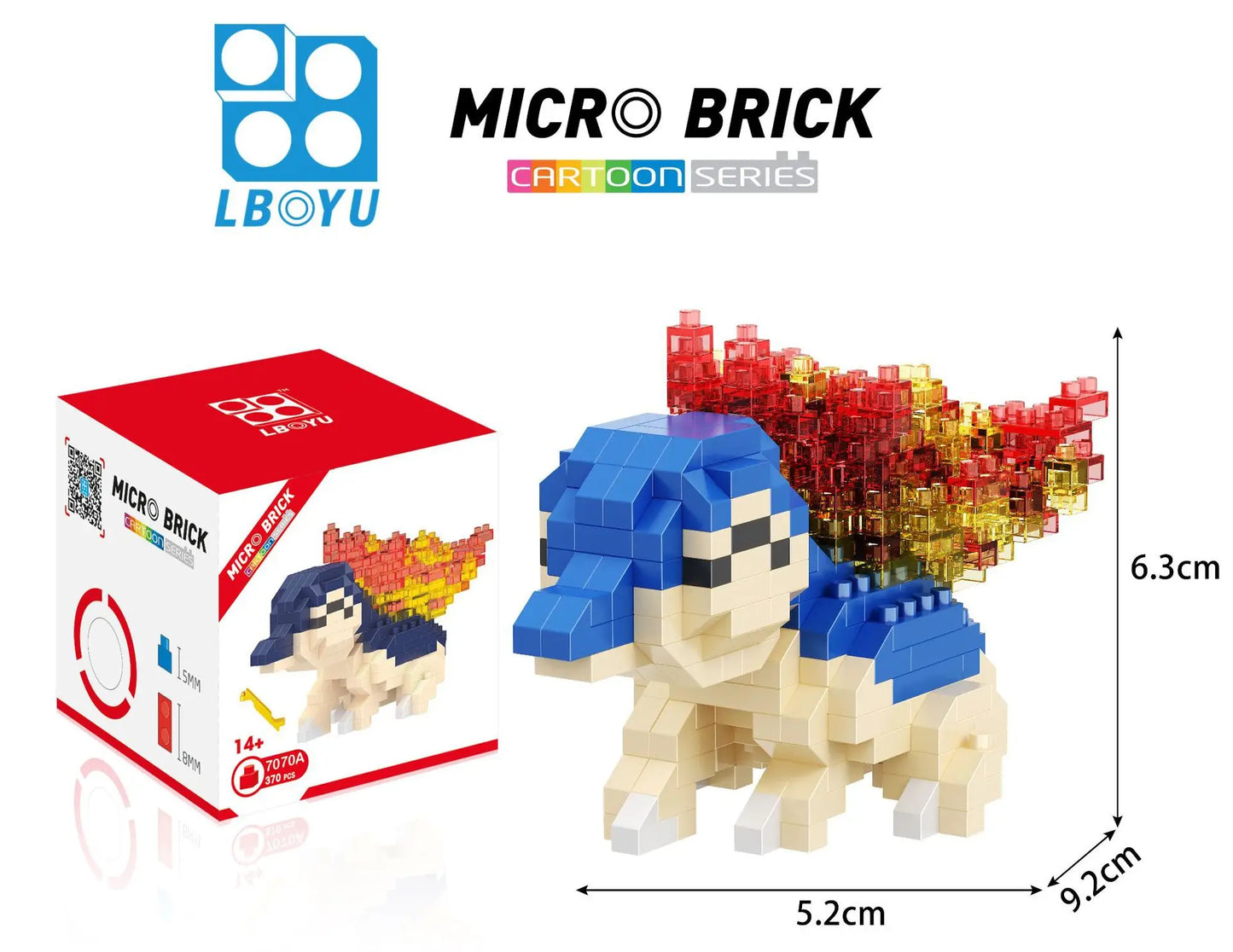 LNO Pokemon Raichu Pichu Kawaii Marowak Mini Blocks Gengar Jynx Diamond Blocks Kids Building Brick DIY Model Educational Toys