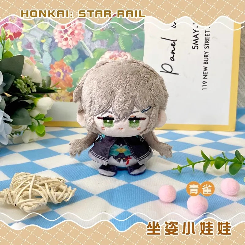 12cm Mini Anime Honkai: Star Rail Plush Doll Huohuo Serval Boothill Topaz Argenti Blade Jing Yuan Kafka boys girls gift Kids toy