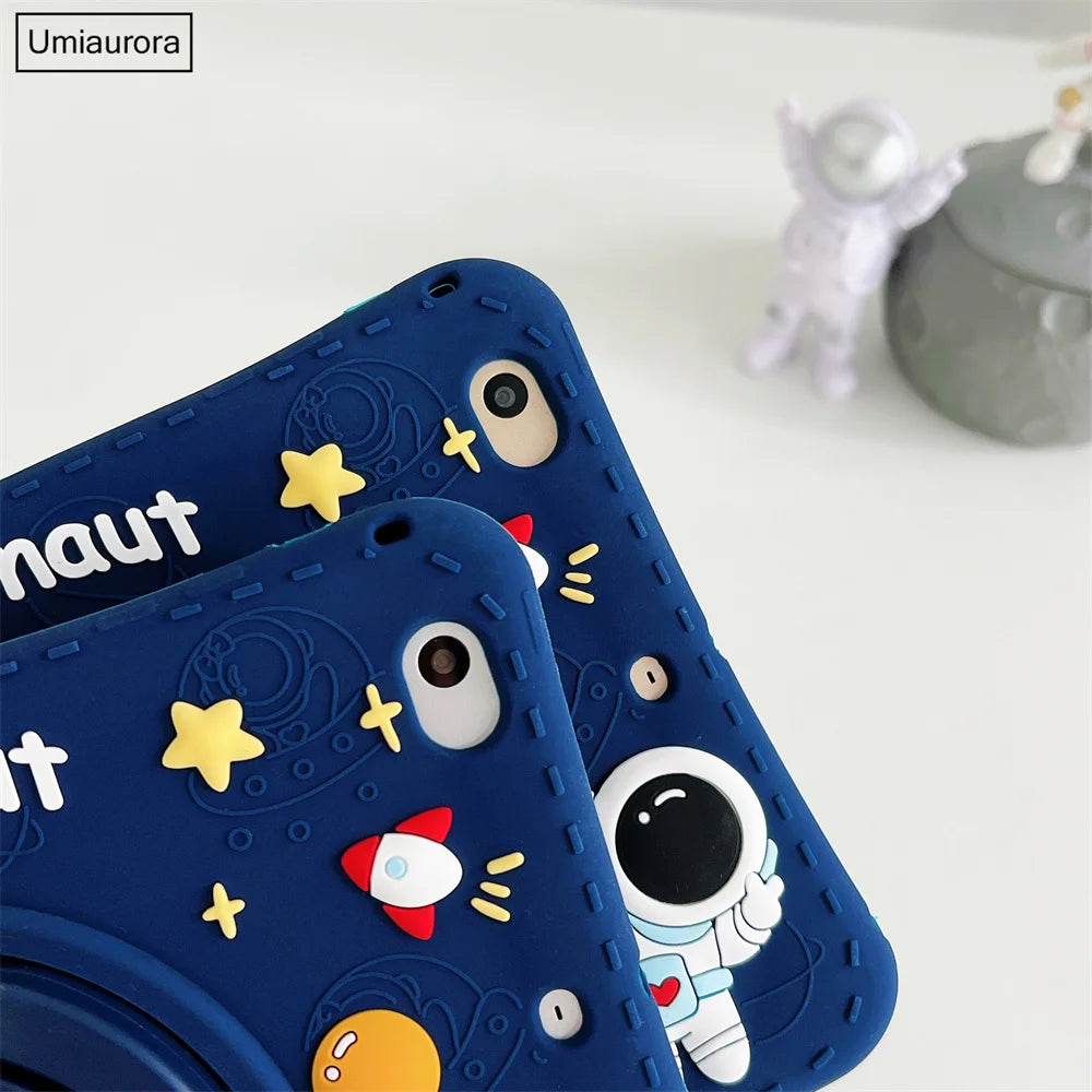 Cartoon Kids Cases For Huawei Matepad Pro 11 10.8 10.4 T10 T10S Mediapad T5 M5 Lite 8.0 10 10.1 Tablet Silicon Cover Stand Funda