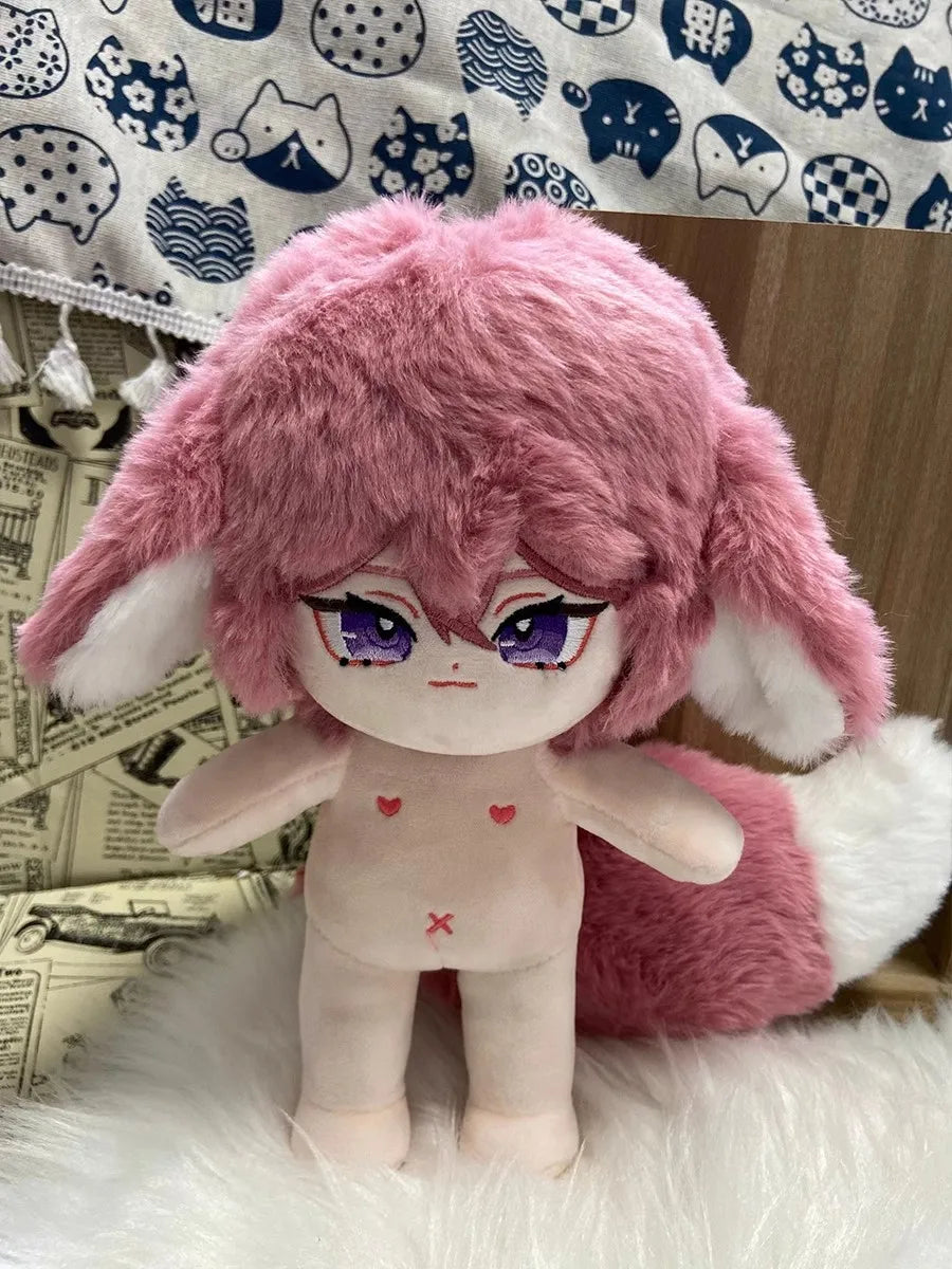 Anime Genshin Impact Plush Wanderer Kinich Scaramouche Xiao Venti Cotton changing doll Stuffed Animals Kids toy gifts Clothing