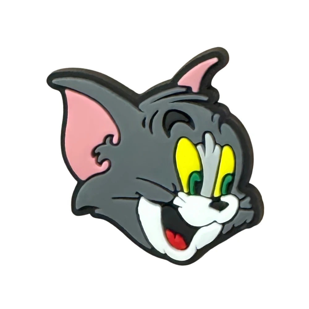 Cartoon MINISO 1PCS Popular Characters Disney Mouse DIY Stitch Funny Bear Shoe Charms Decorate Kids Accessories Boys Party Gifts